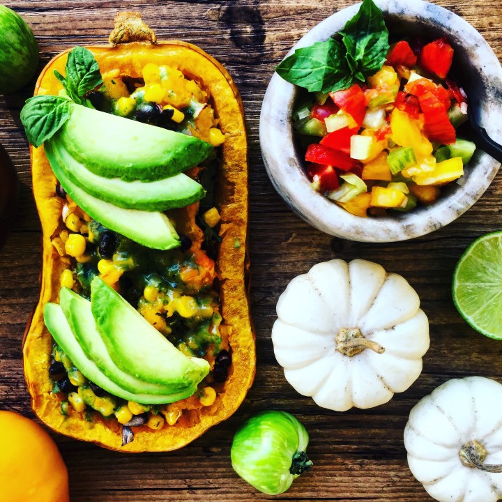 Meal Prep Sunday: Texmex Stuffed Squash and Heirloom Pico De&nbsp;Gallo